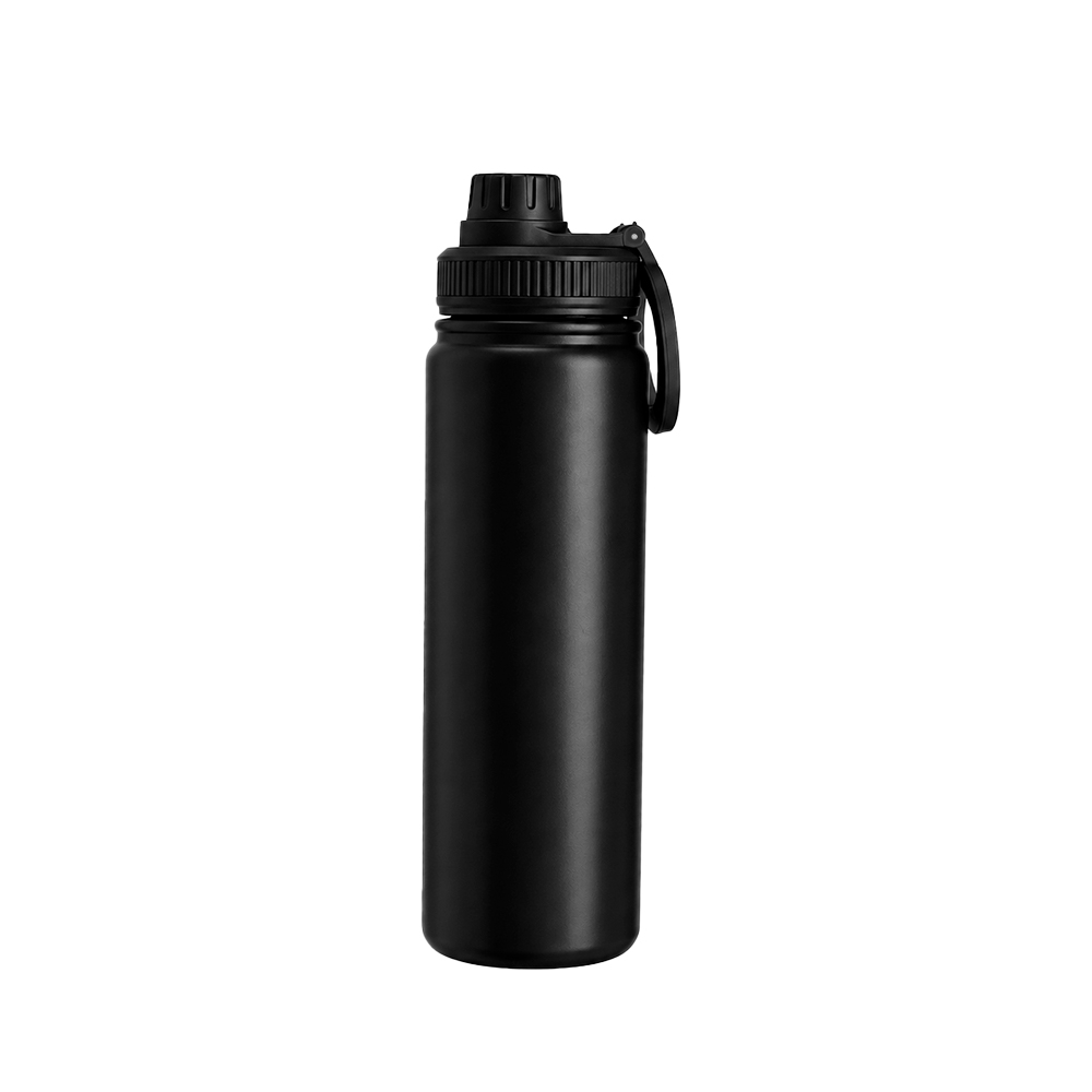 Garrafa Squeeze 750ml Térmica Mod Similar Parede Dupla Inox Alça Magnética Porta Celular S79180 - Imagem 4