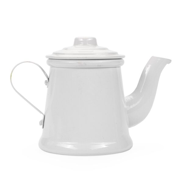 Kit de Café 4 Peças, Bule 300ml 2 Xícaras 90ml Aluminio Coador Suporte Metal e Base Madeira S74251 - Image 3