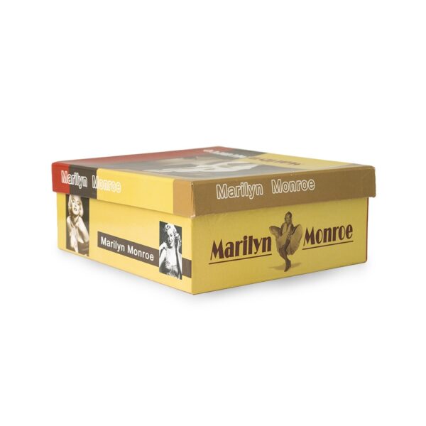 Kit de Café Marilyn Monroe 6 Peças Duas xícaras 80ml Dois Pires e Colheres Sm0956 - Image 9