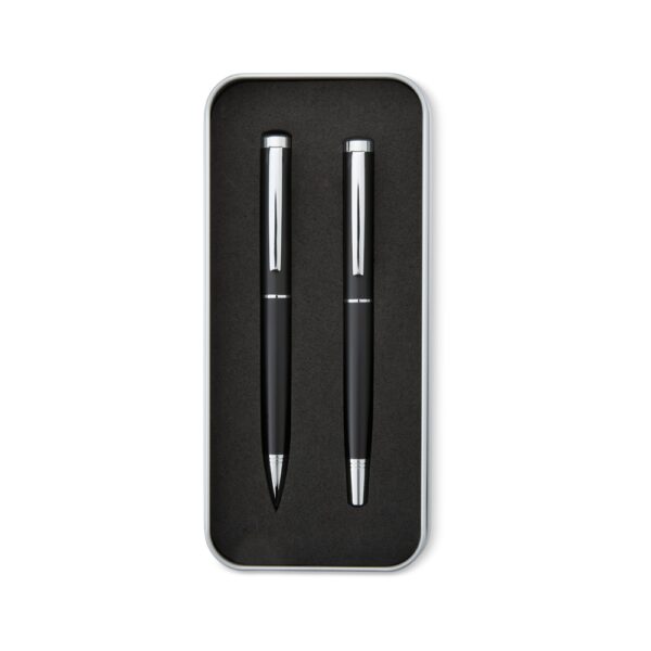Conjunto de Canetas Executivas Roller e Esferografica com Estojo Metalico S26180 - Image 5