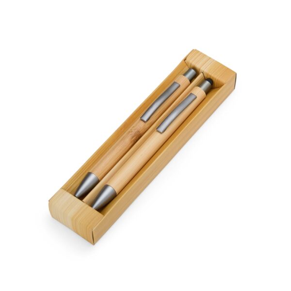 Conjunto Executivo Caneta e Lapiseira Bambu Eco S15280 - Image 4