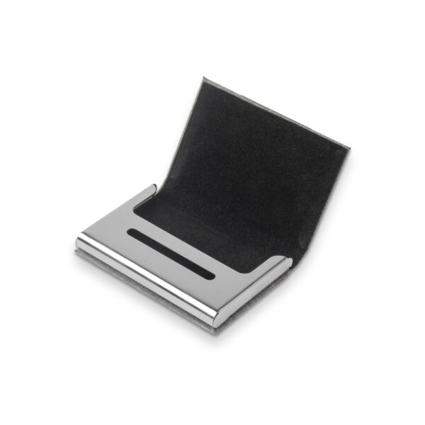 Conjunto Executivo Caneta, Chaveiro e Porta Cartão Metal e Tecido rPET com Estojo Presente S37151 - Image 6