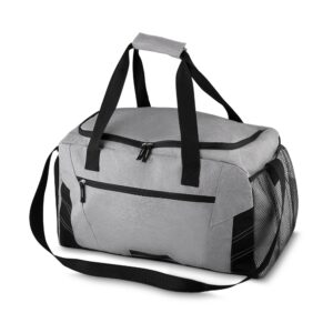 Bolsa Esportiva Poliéster com Bolso Telado Porta Tenis S44041