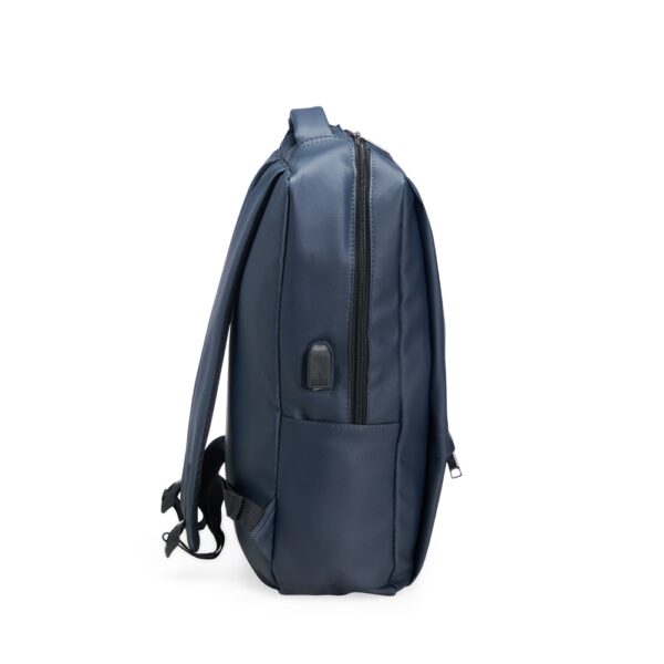 Mochila Notebook USB Antifurto Couro Sintético S46180 - Image 7