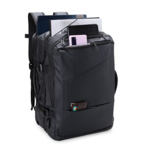Mochila Notebook USB Expansível Troley Couro Sintético S48080