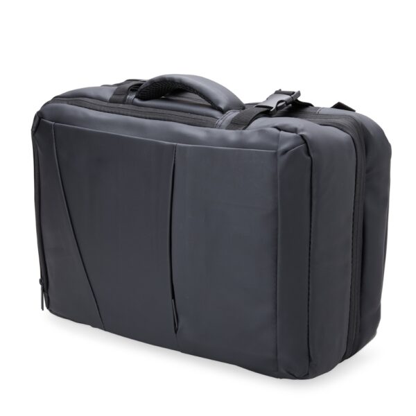 Mochila Notebook USB Expansível Troley Couro Sintético S48080 - Image 3