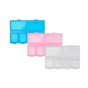 Porta Comprimidos 6 Divisórias Plástico S48280