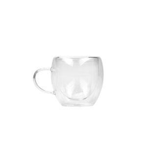 Xicara de Café 80ml Vidro Parede Dupla S63251