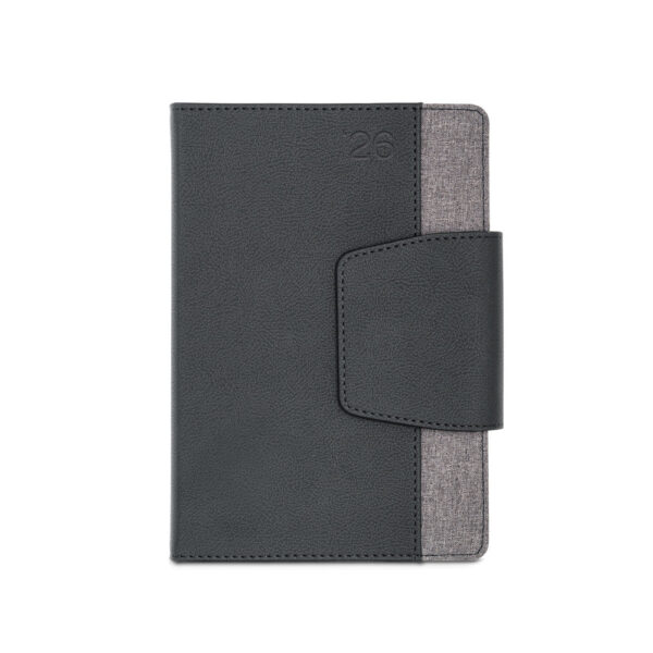 Agenda 2026 Diaria A5 com Caneta PU e Tecido Poliéster Bolsa S88066 - Image 7