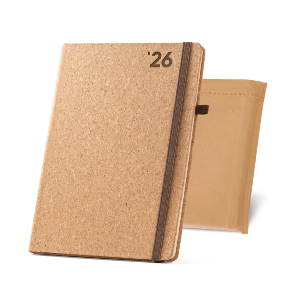 Agenda 2026 Semanal B5 Cortiça Bolsa S49066