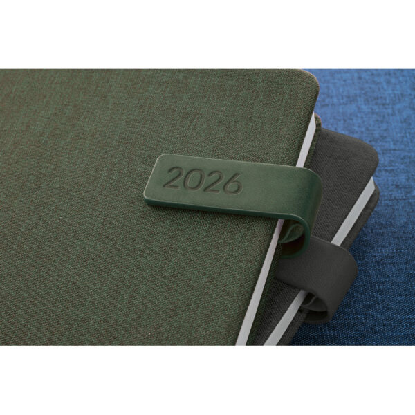 Agenda Anual Diária A5 2026 Pet Reciclado Fecho Magnético e Bolsa S10266 - Image 9