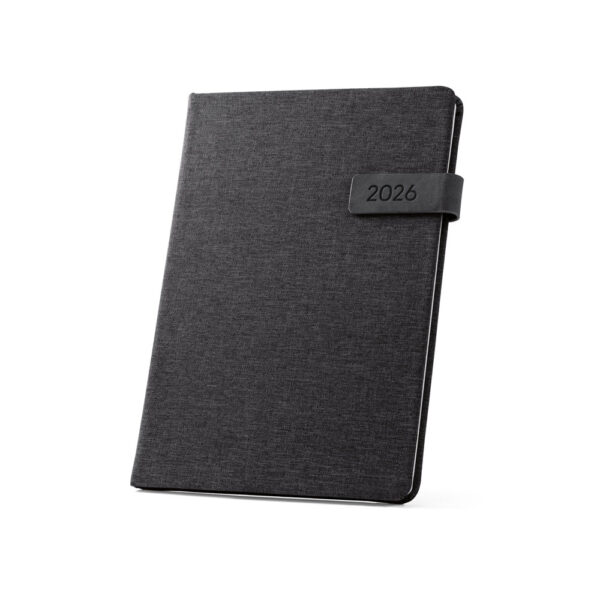 Agenda Anual Diária A5 2026 Pet Reciclado Fecho Magnético e Bolsa S20266 - Image 2