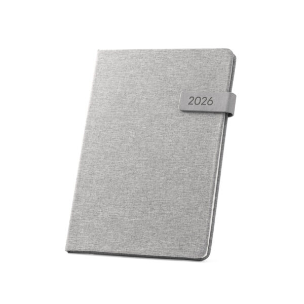 Agenda Anual Diária A5 2026 Pet Reciclado Fecho Magnético e Bolsa S20266 - Image 4