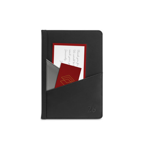 Agenda Diária A5 2026 PU Bolsos Externo S02266 - Image 4