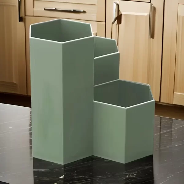 Porta Lápis, Caneta, Ojetos e Organizor de Mesa Multifuncional Stlapis - Image 4