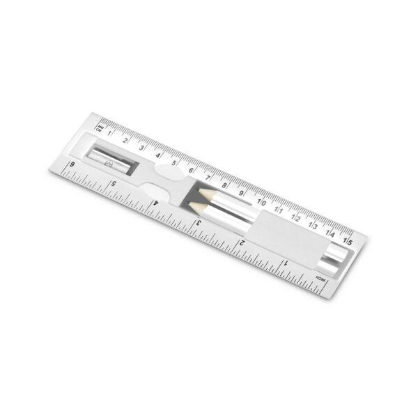 Conjunto de Escrita PS Mini Lápis Régua e Apontador Sg66539 - Image 3