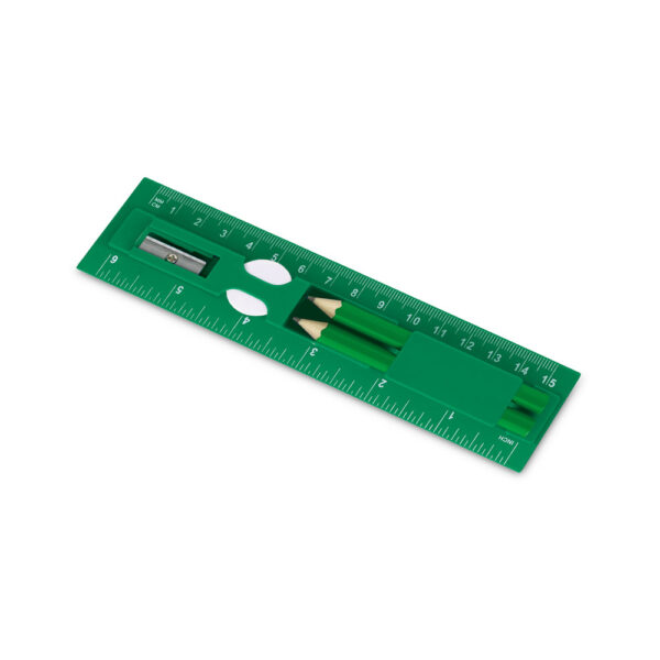 Conjunto de Escrita PS Mini Lápis Régua e Apontador Sg66539 - Image 6