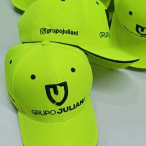 Boné Modelo Americano Super Cap Silk Screen Alto Relevo Sbone