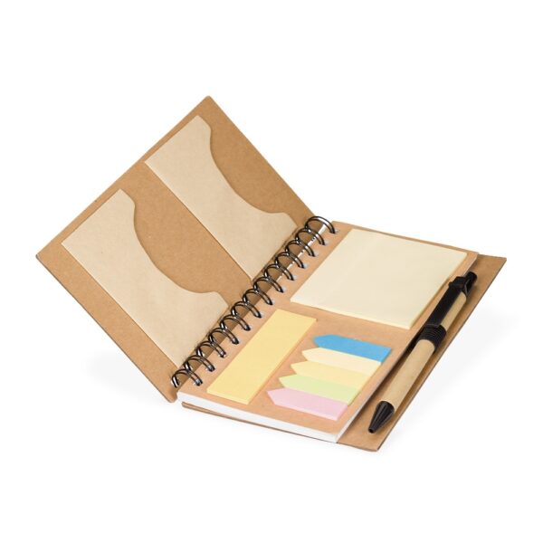 Caderno Ecológico com Caneta e Post-it S23981 - Image 2