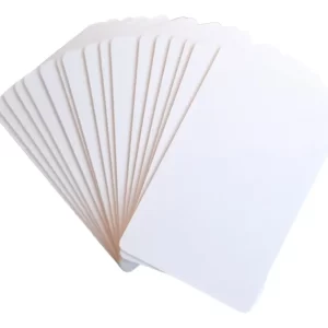 Cartão PVC Chip Interno de Memória 1KByte 16 setores gravação dados variáveis Schip