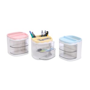 Porta Lapis Caneta e Organizador de Mesa Acrilico e PP S59901