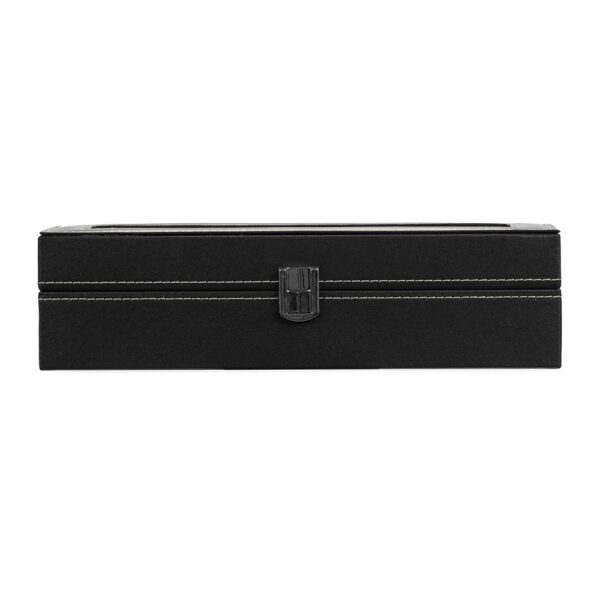 Estojo Porta-relógios Couro Sintético e Veludo S22090 - Image 3
