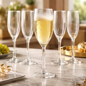 Taça de Champanhe Acrilico Premium190ml Staça
