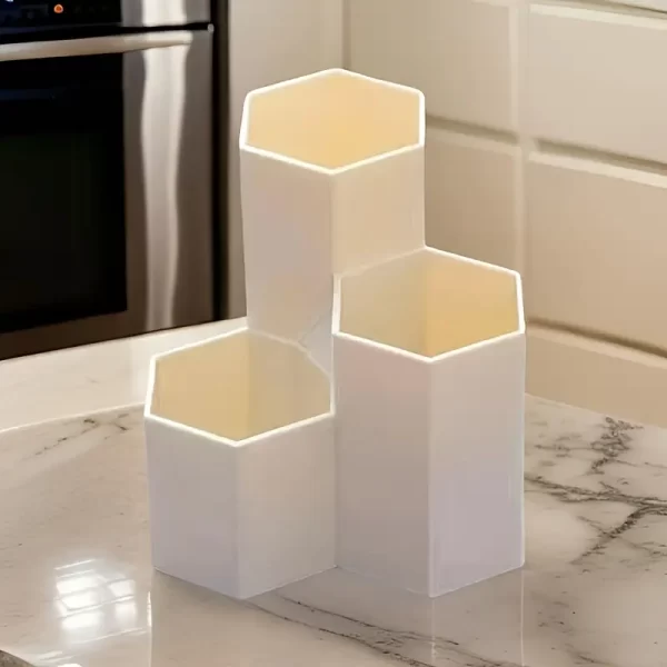Porta Lápis, Caneta, Ojetos e Organizor de Mesa Multifuncional Stlapis - Image 2