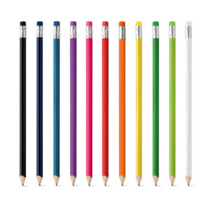 Lápis Preto com Borracha Apontado S97915