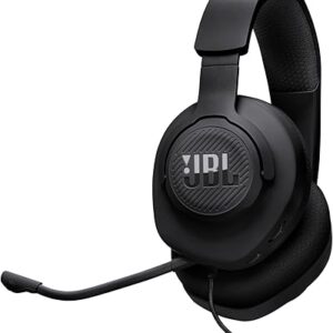 Fone de Ouvido Headset Gamer JBL Quantum 100 M2 Cabo e Microfone Embutido Removível Sjbl