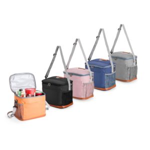 Bolsa Térmica 11 Litros Oxford e Couro Sintético S66981