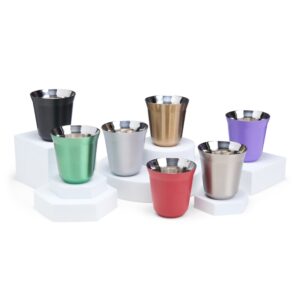 Copo de Café 150ml Isotérmico Parede Dupla Inox S54280