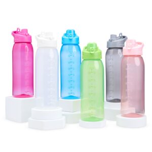 Garrafa Squeeze 850ml com Medidas Plástico ivre de BPA S52981@p