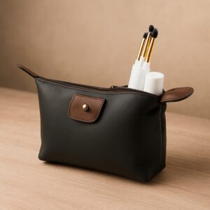 Nécessaire de Couro Sintético Tam 29x11x6cm S42351