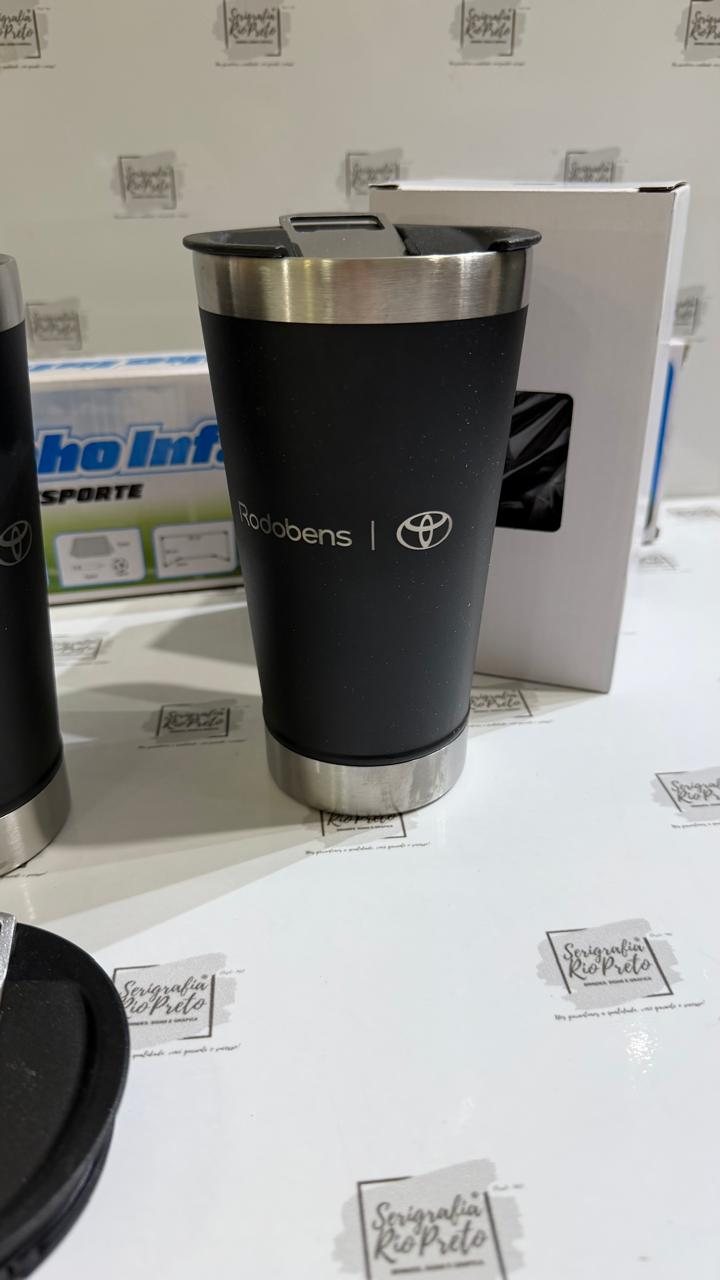 Copo Térmico 500ml Parede Dupla Mod Similar com Tampa e Abridor de Garrafa Aço Inox SL54681 Sa54681 - Imagem 12