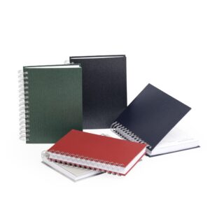 Agenda Diária 2026 A5 Wire-O Percalux Metalizado S62041