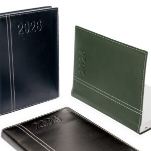 Agenda Diária 2026 A5 Couro Sintético S78231