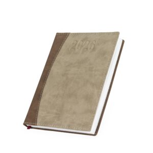 Agenda Diária 2026 A5 Couro Sintético S39221