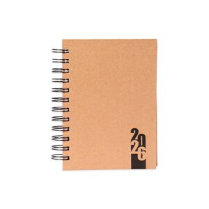 Agenda Diária 2026 B6 Wire-O Kraft S83151