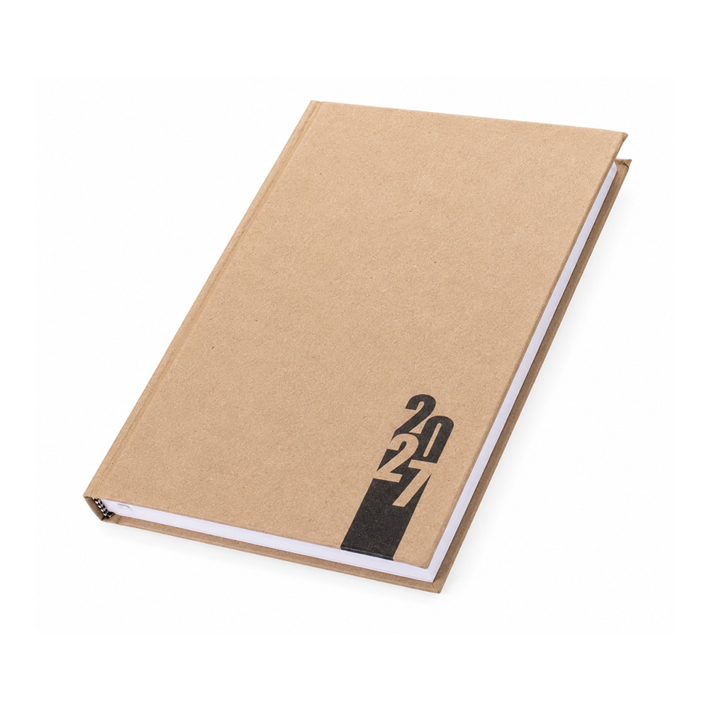 Agenda Diária 2027 Tam A5 e B6 Kraft Sg71151 Sp71151