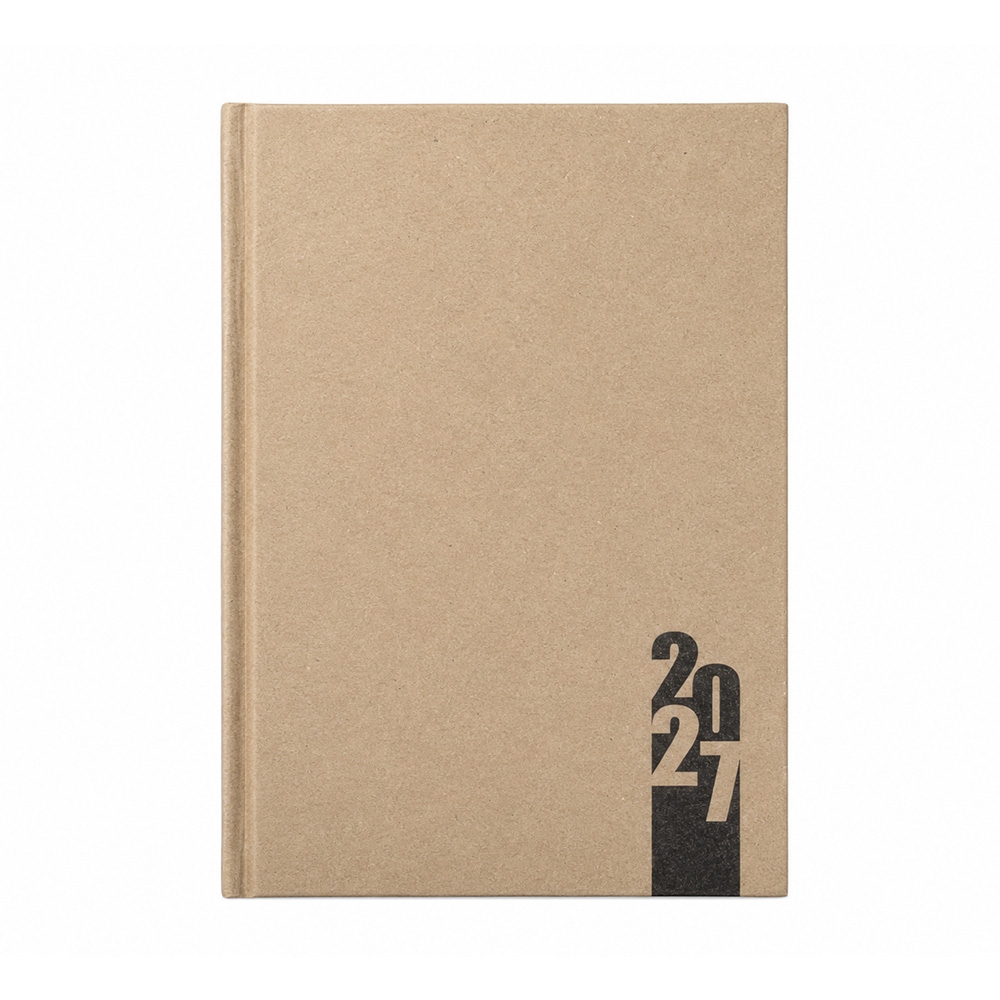 Agenda Diária 2027 Tam A5 e B6 Kraft Sg71151 Sp71151 - Imagem 2