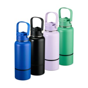 Garrafa Squeeze Térmica 700ml Parede Dupla Alça Inox S21091