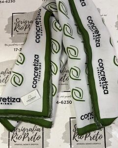 Lenço Echarpe Musseline de Seda e Bandana Personalizados Secharpe