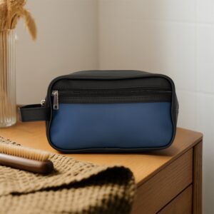 Nécessaire Executiva Couro Sintético Bolso Frontal Alça de Mão S22091