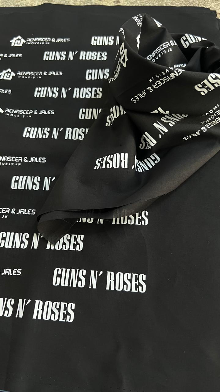 Lenço Echarpe Musseline de Seda e Bandana Personalizados Secharpe - Imagem 28