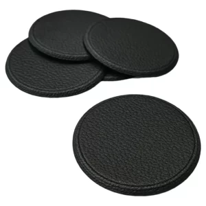 Porta Copo Bolacha de Chopp PVC Emborrachado com Textura de Couro Antiderrapante Sportacopo