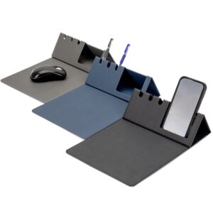 Mouse Pad com Suporte de Celular Cartonado e PU S82091