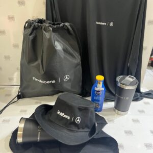 Kit Pescaria com Camiseta Dry Fit Chapeu de Pescaria Sacochila Copo Térmico e Protetor Solar Spescaria