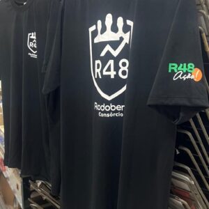 Camiseta Gola Redonda Malha Natural Algodão e Poliviscose Anti-pilling Feminina e Masculina Scam