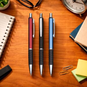 Caneta Metal Detalhe Emborrachado Aciona por Clique S32190